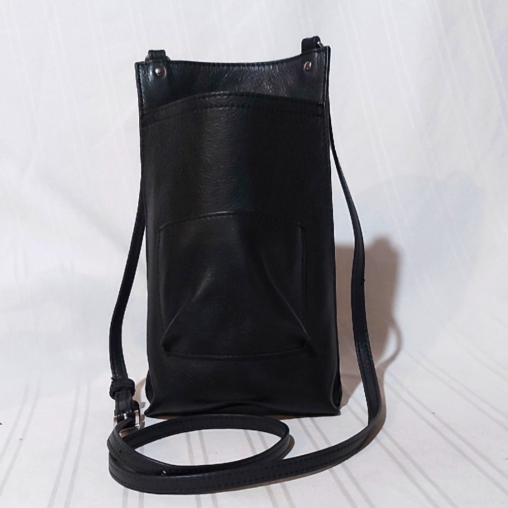 MARGOT LEATHER LONG CROSSBODY BAG NWOT!